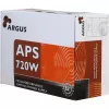 INTER TECH Argus APS-720W - Zasilacz (115-230 V, 20+4 pin ATX, 47-63 Hz, 12V1, +12V2, +3,3V, +5V, +5Vsb, 12V, aktywny PFC, ATX, czarny)