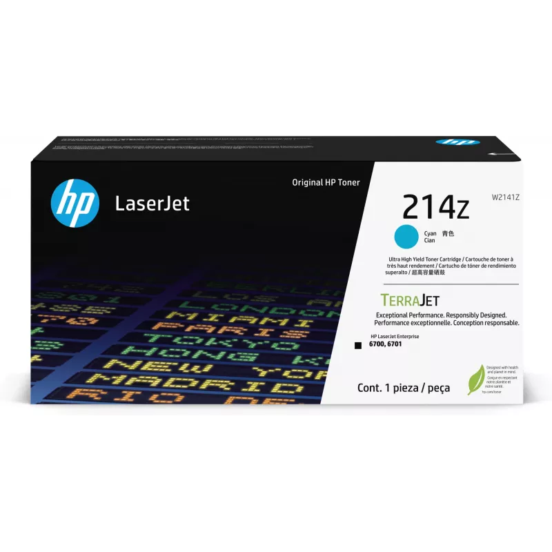 HP 214Z Ultra High Yield cyjan Oryginalny toner do LaserJet