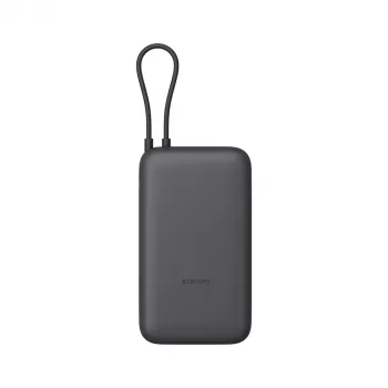 Power bank Xiaomi 20000mAh z wbudowanym kablem, ciemnoszary, model 61828