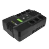 Zasilacz awaryjny zielony Cell UPS06, Line-Interactive 600 VA (360 W), 6 gniazd AC, LCD, USB, RJ-45, akumulator 12 V 7 Ah