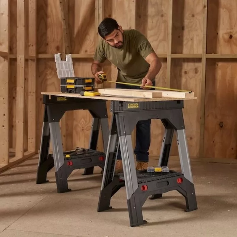 Aluminiowy kozioł Stanley FATMAX obciążenie 1135 kg 2 szt.