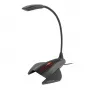 Mikrofon przewodowy KRUX Prana Jack KRX0005 — kardioidalny, 20–20000 Hz, 16-bitowy, czarny
