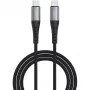 Kabel USB 4smarts 541454 1,5m USB-C czarny