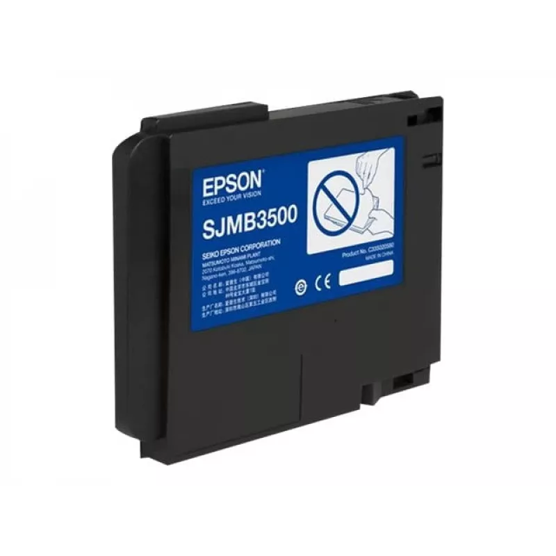 Epson SJMB3500: Pudełko konserwacyjne do serii ColorWorks C3500, Chiny, Epson TM-C3500 Epson TM-C3500 (012), 1 szt., 311 g, 177 mm, 233 mm