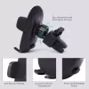 Uchwyt na telefon Aukey HD-C48 regulowany o 360° do smartfonów i małych tabletów, mocowanie zaciskowe, obrotowe ramię