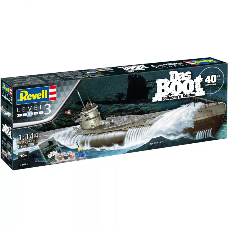 Model do sklejania Revell DAS BOOT 40th Y. Gift Set