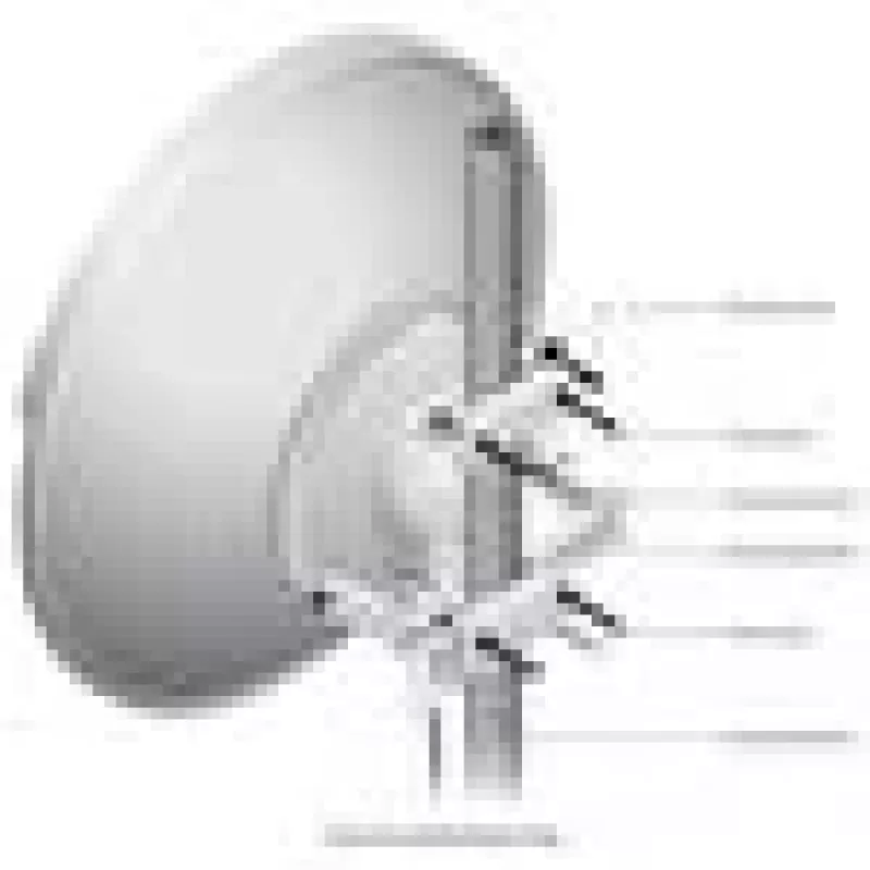 Ubiquiti RocketDish 31dBi, zestaw rakietowy AC 5 GHz