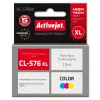 Wkład atramentowy ActiveJet AC-576NX kompatybilny z Canon CL-576XL High (XL) Yield, barwnikowy żółty/czerwony/niebieski, 15 ml