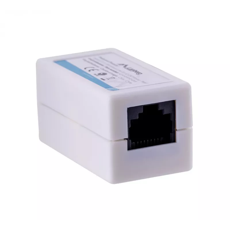 Rozdzielacz sieciowy LANBERG AD-RJ45-RJ45-OU6 — biały RJ-45 1 wejście do 1 wyjścia