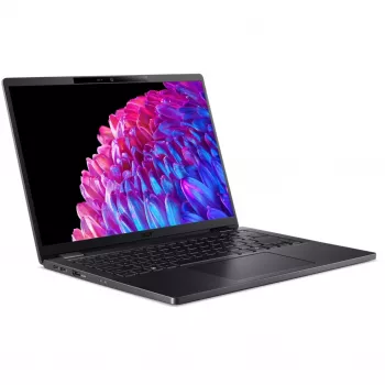 Acer TravelMate P6 14 TMP614-73-TCO - 180° konstrukcja zawiasu - Intel Core Ultra 5 125H / 1.2 GHz - Evo - Win 11 Pro - Intel Arc Graphics - 32 GB RAM - 1.024 TB SSD NVMe - 35.6 cm (14) (NX.B5LEG.002)