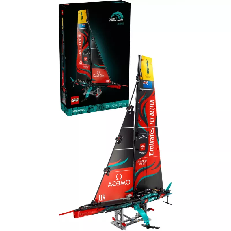 LEGO TECHNIC 42174 Emirates Team nowy Zealand AC75 Yacht