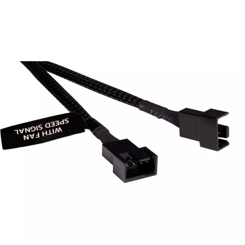 Alphacool 18683 - RGB-Splitterkabel - Kunststoff - Schwarz - 4-polig - 300 mm - 1 Stück(e)