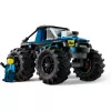 Zabawka konstrukcyjna LEGO City 60402 Niebieski Monster Truck z dużymi oponami, 148 elementów, 1 minifigurka, wiek 5+