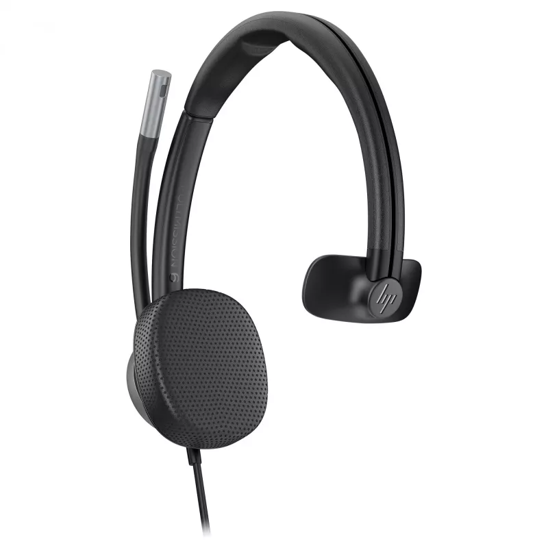 Przewodowy, monofoniczny zestaw słuchawkowy Poly Mission 615 USB — waga 117,5 g