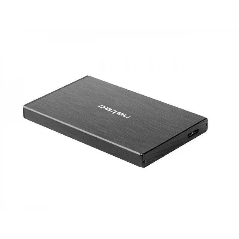 Obudowa NATEC RHINO GO USB 3.0 na 2,5'' SATA HDD/SSD, czarny aluminium