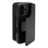 Etui skórzane do iPhone 16, czarne