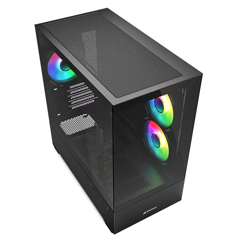 Obudowa PC Sharkoon MK6 RGB Midi Tower Biała