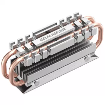 Radiator GRAUGEAR G-M2HS06 Aluminium i miedź dla M.2 NVMe SSD