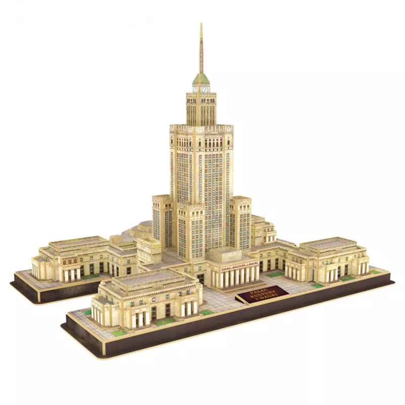 PUZZLE 3D Pałac Kultury i Nauki, 144 ELEMENTY