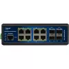 Przemysłowy przełącznik PoE ALLNET ALL-SGI8112PMJ 8+4 portów