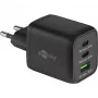Goobay 64753 Charger for Mobile Devices Headphones - Smartphone - Tablet Czarny AC Fast Charging do użytku wewnętrznego (64753)