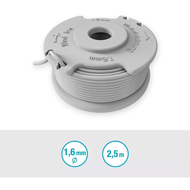 Szpula do podkaszarki żyłkowej Gardena 5412-20 szara ABS nylon 1 szt.