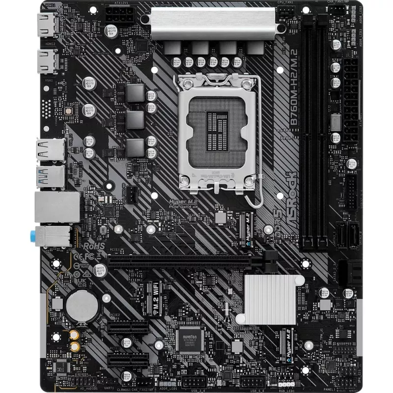 ASRock B760M-H2/M.2 DDR5 LGA1700 Micro-ATX Płyta główna