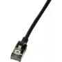 Kabel sieciowy LogiLink cienki U/FTP 3 m Cat6a U/FTP (STP) czarny (CQ9063S)