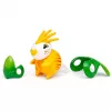 Ravensburger BRIO Dandelion Leaf Outfit zestaw — dla dzieci od 3 lat, szary/biały/żółty