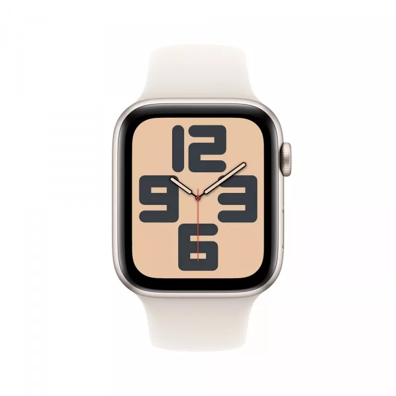 Watch SE GPS + Cellular 40 mm Starlight Aluminium Case z paskiem Starlight Sport - M/L