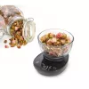 Waga kuchenna Caso FinoCompact 03201 — pojemność 0,5 kg, podziałka 1 g, wyświetlacz LED, stal nierdzewna/czarna