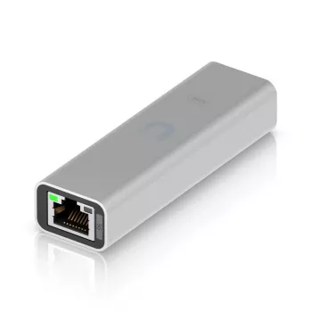 Ubiquiti Plug-and-play, bezproblemowa łączność sieciowa 5GbE przez Ethernet. (UACC-ADAPTER-RJ45-USBC-5GE)