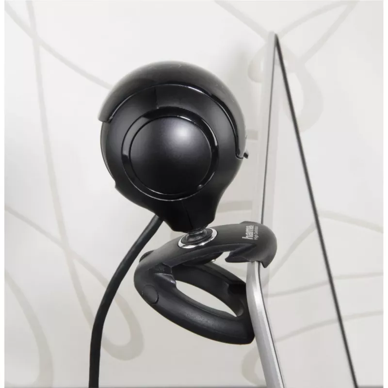 Kamera internetowa Hama 00053950 1,3 MP 1280 x 1024 pikseli USB 2.0 Czarna