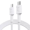 Kabel USB zielony Cell KABGC30W USB 3.2 Gen 1 (3.1 Gen 1) 1,2 m USB-C biały
