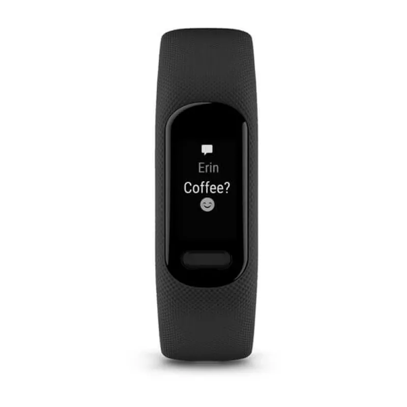 Garmin VIVOSMART 5 OLED Cyfrowy 88 x 154 pikseli Ekran dotykowy Czarny GPS (satelita)