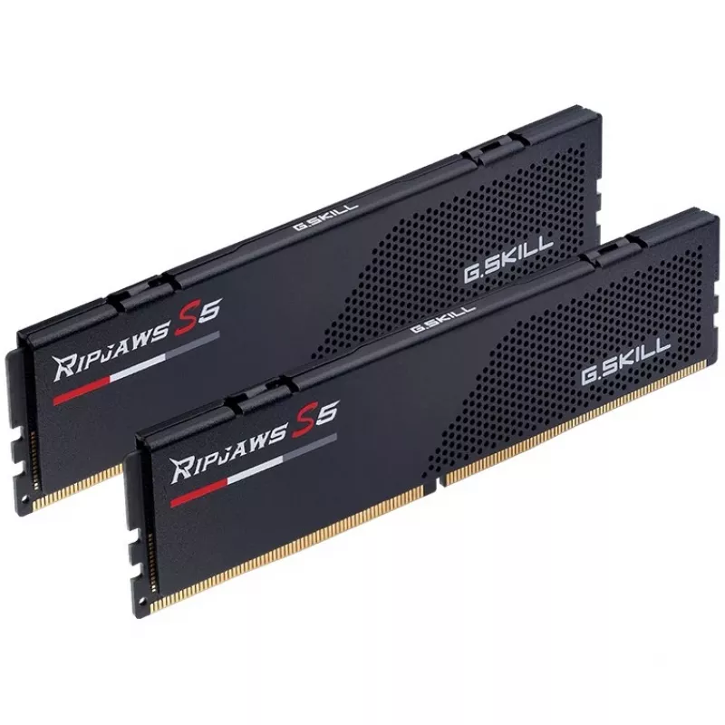 DIMM 32 GB DDR5-6000 (2x 16 GB) Dual-Kit, Arbeitsspeicher schwarz, F5-6000J3036F16GX2-RS5K, Ripjaws S5, INTEL XMP