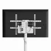 Wolnostojący stojak pod telewizor GEMBIRD TVS-86TR-01-W do telewizorów 37–86 cali, biały, obrotowy i z regulacją nachylenia, VESA 200x200–600x400, maks. obciążenie 50 kg