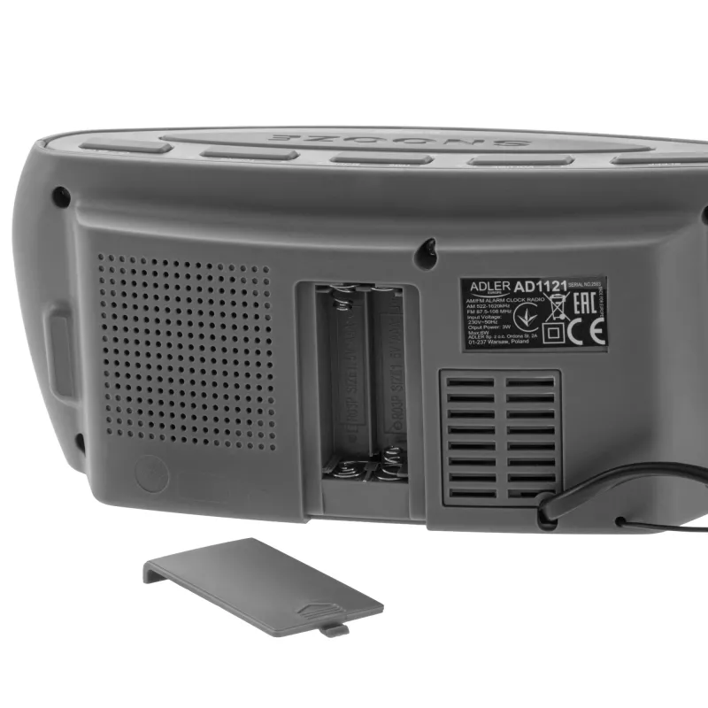 Radio z budzikiem AD1121S
