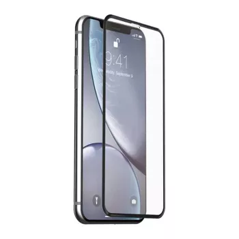 Hartowane szkło ochronne na ekran Devia Van Entire View do iPhone XR — Antyrefleksyjne, czarne