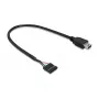 Kabel USB DeLOCK 83170 USB 2.0 0,3 m Mini-USB B Czarny