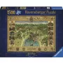 Puzzle Ravensburger Mapa Hogwartu 1500 elementów – Ravensburger 1500 szt.