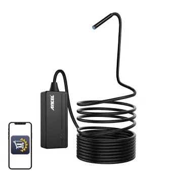 Kamera inspekcyjna Ancel W655 WiFi — bezprzewodowy boroskop do inspekcji wizualnej (model W655)