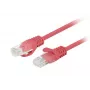 Kabel patchcord sieciowy LANBERG Cat5e U/UTP 3 m, RJ-45 do RJ-45, przewód CCA, płaszcz PVC