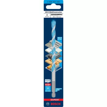 Wiertło Bosch Expert HEX-9 Multi Construction 8 mm