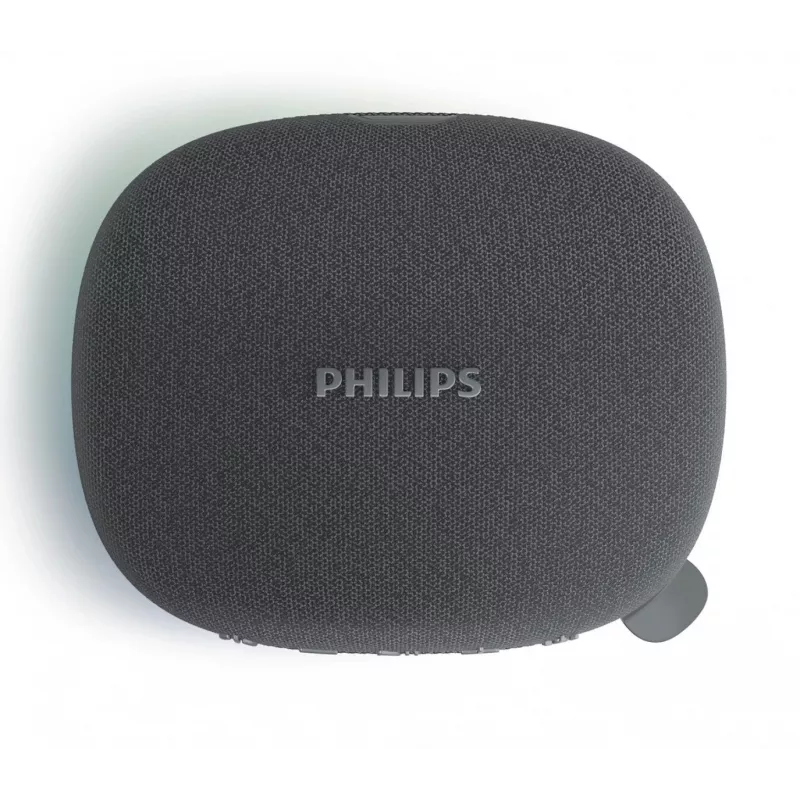 Głośnik Bluetooth Philips TAS2307BK/00 z wbudowanym oświetleniem, bezprzewodowe odtwarzanie dźwięku