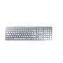 CHERRY KC 6000 cienki klawiatura uniwersalna USB QWERTY Nordycka srebrna, biała