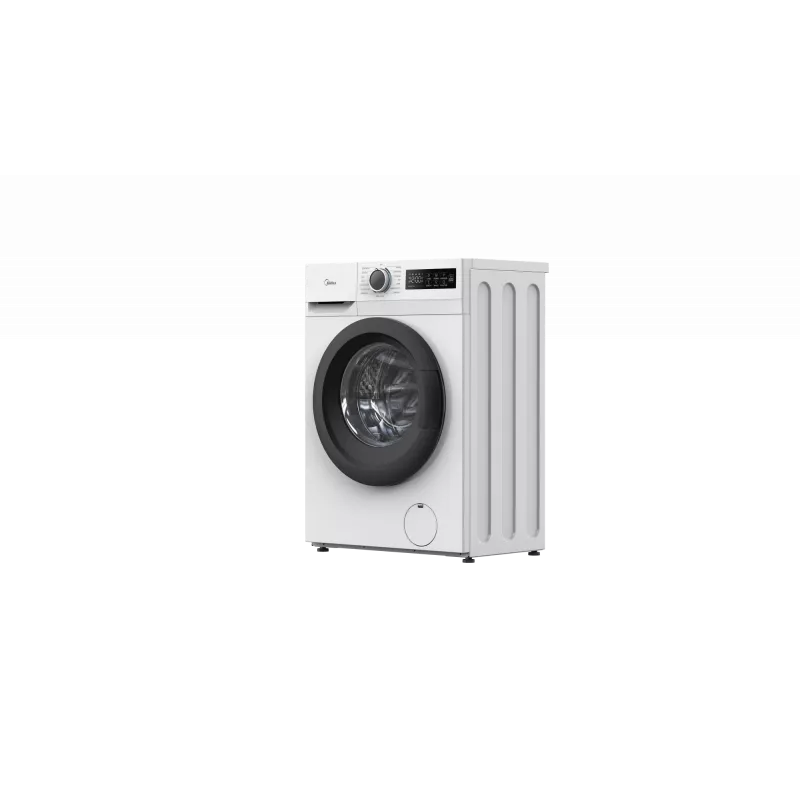 Pralka ładowana od przodu Midea MF110W70B/W-HR — 7 kg, 1200 obr./min, A, 60×40 cm, wyświetlacz LED, para, biała