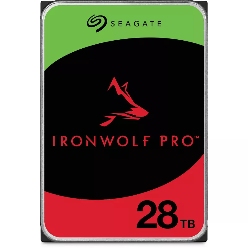 Seagate IronWolf Pro ST28000NT000 wewnętrzny dysk twardy 28 TB 7200 RPM 512 MB 3.5 cala Serial ATA III