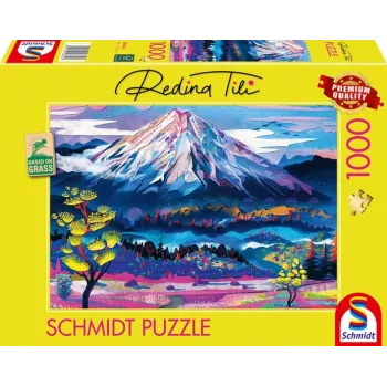 Redina Tili: Die Ruhe des Berges, Puzzle 1000 elementów