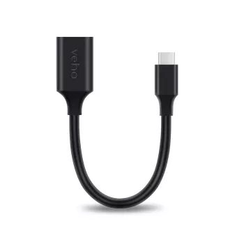 Przejściówka USB-C na USB 3.1 Veho VCL-220-USBCA, kompaktowa konstrukcja, USB-C na USB-A